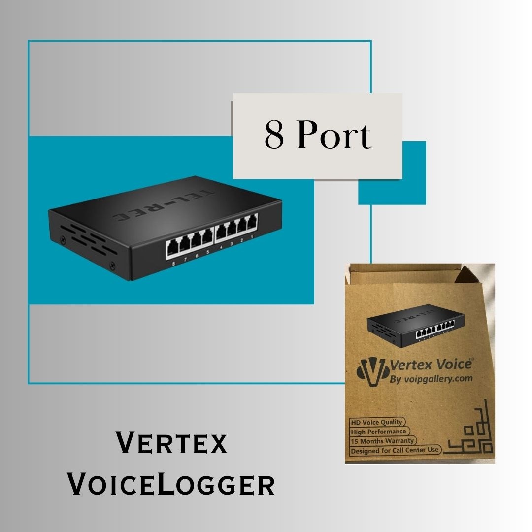 8 Port Voice Logger